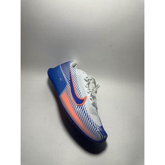 Nike Court Air Zoom Vapor 11 HC White Royal Tennis Shoes Mens Sz 9.5 *DR6966-105 main image 4